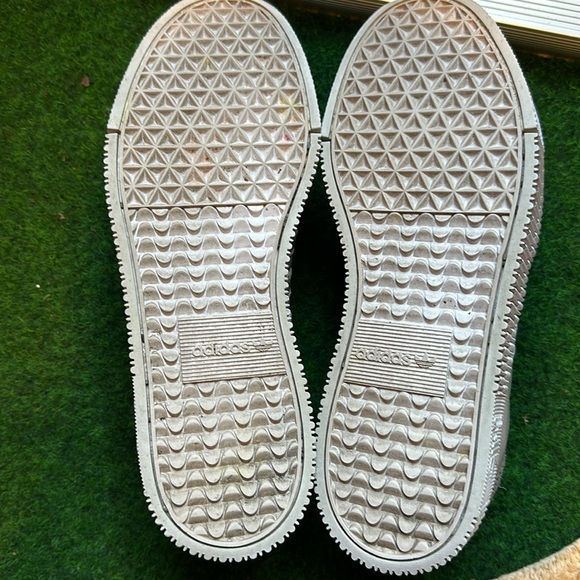 adidas Women's Samba Rose Lux Luster Metallic Sneaker Silver Size 7 - Picture 3 of 6